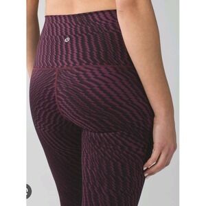 Lululemon Leggings 2 Wunder Under Full Length 32" Shifted Horizon Yoga Stretch